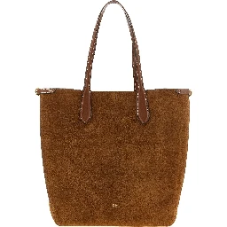 Brown Cowhide Shoulder Bag