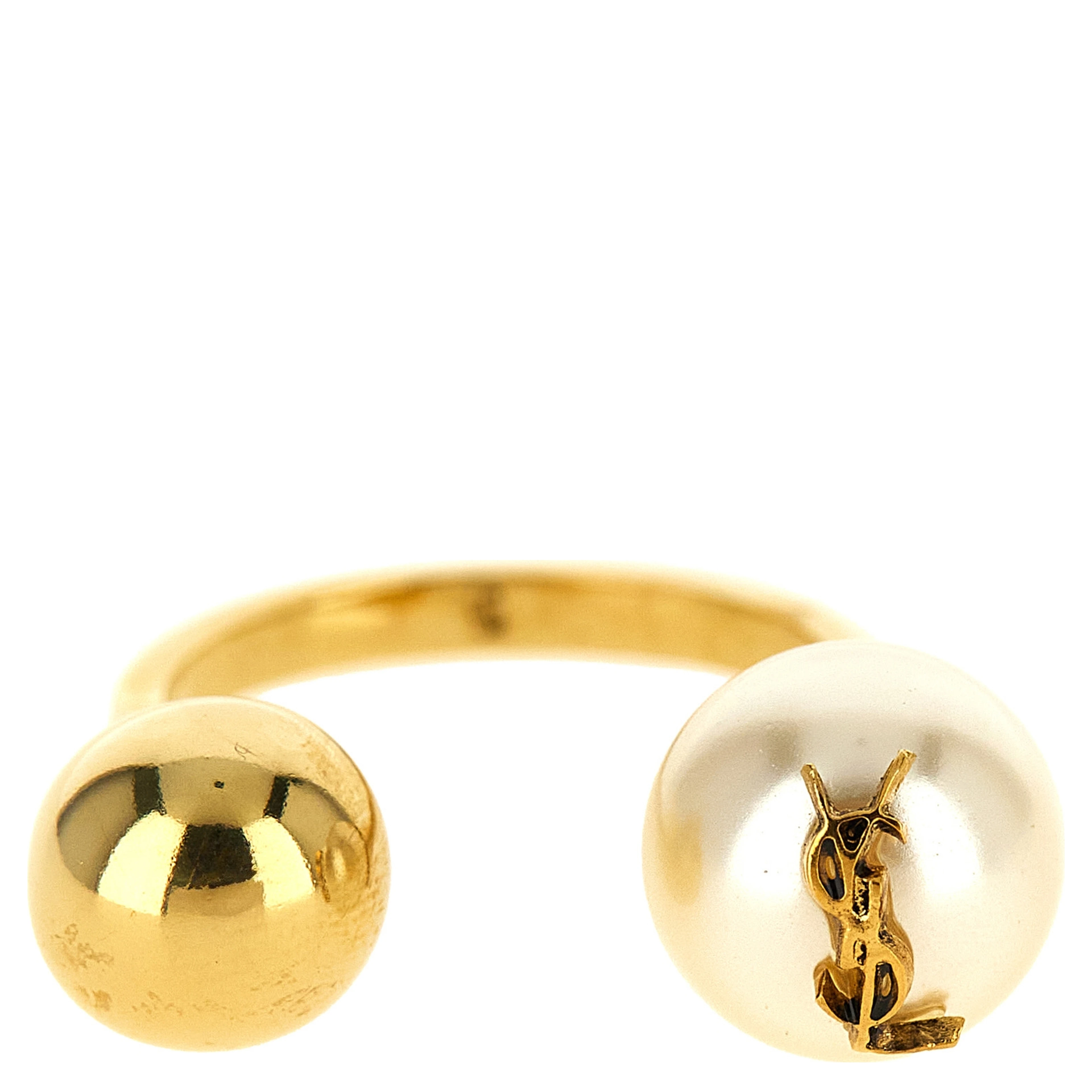 White Brass Ring