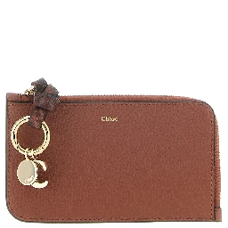 Brown Calfskin Cardholder