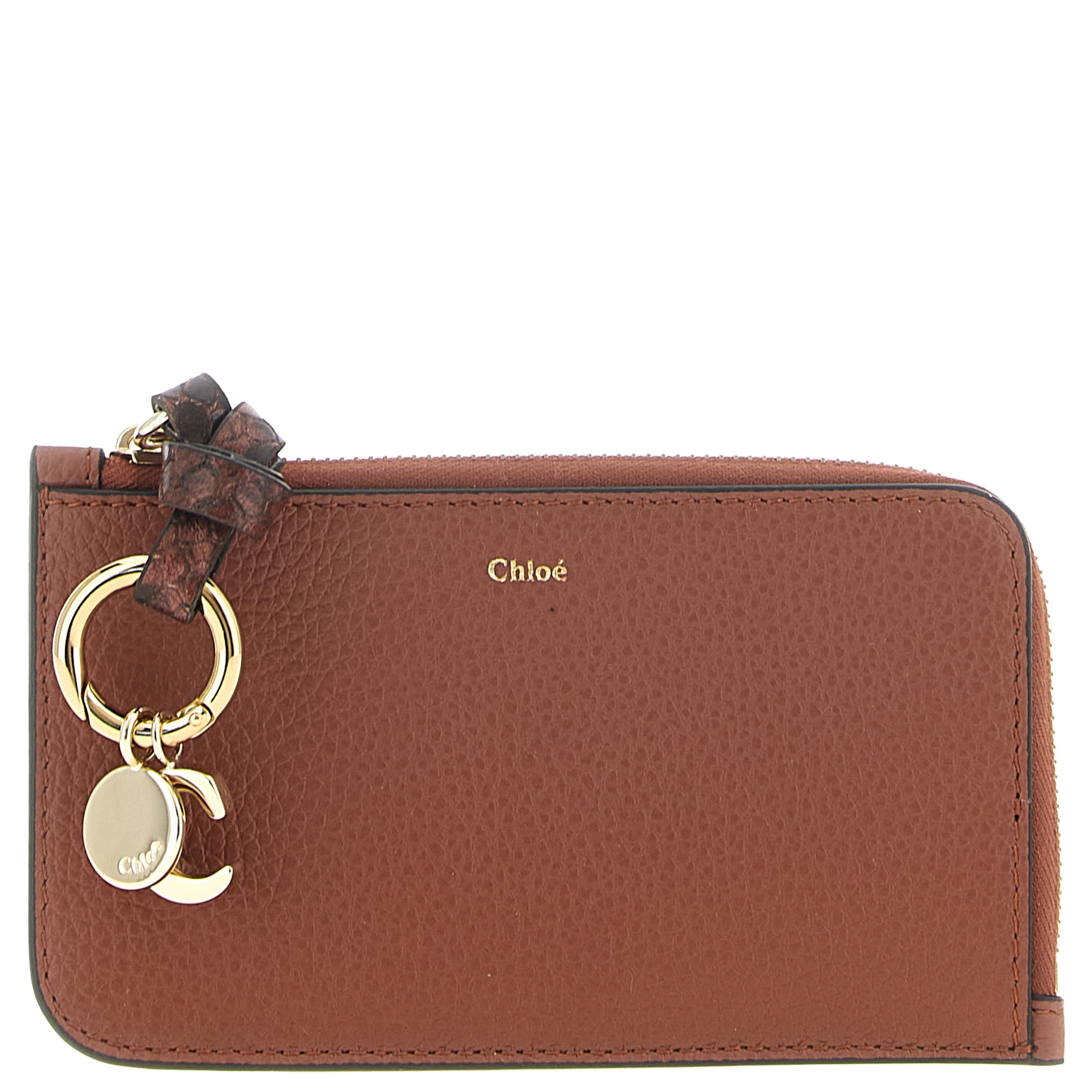 Brown Calfskin Cardholder