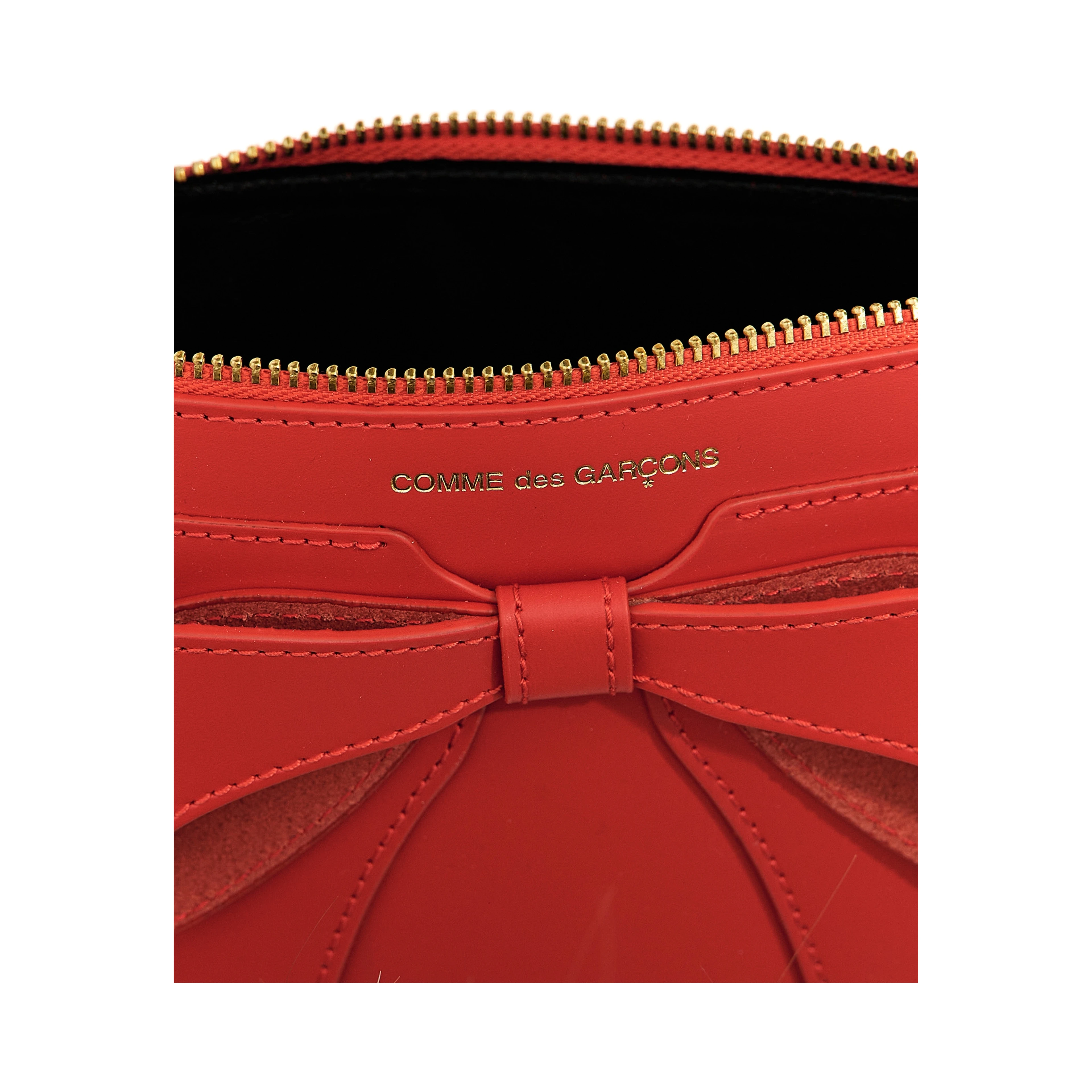 Red Cowhide Cardholder