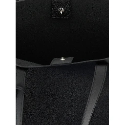 Black Calfskin Tote Bag