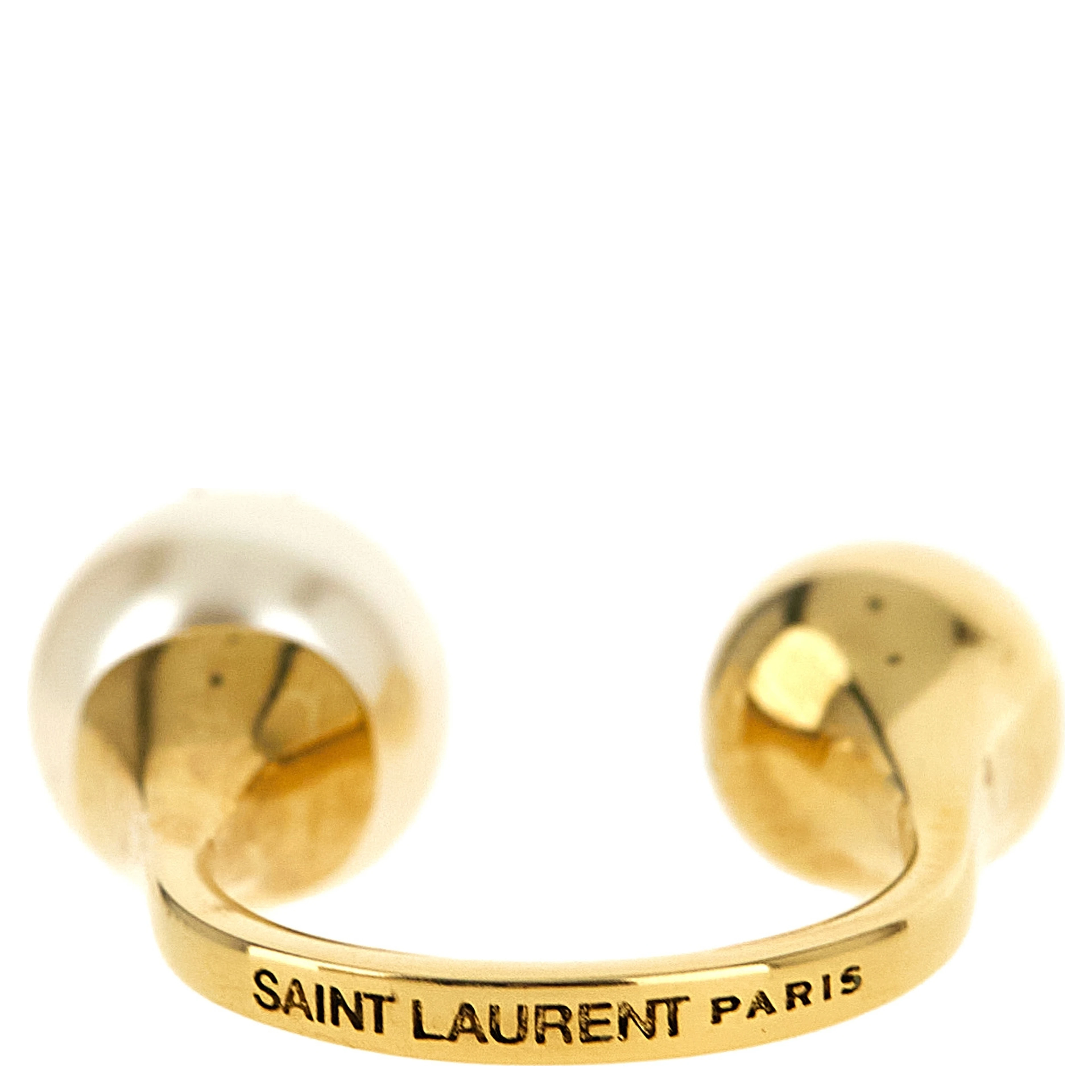 White Brass Ring