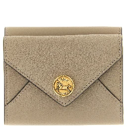Beige Goatskin Cardholder