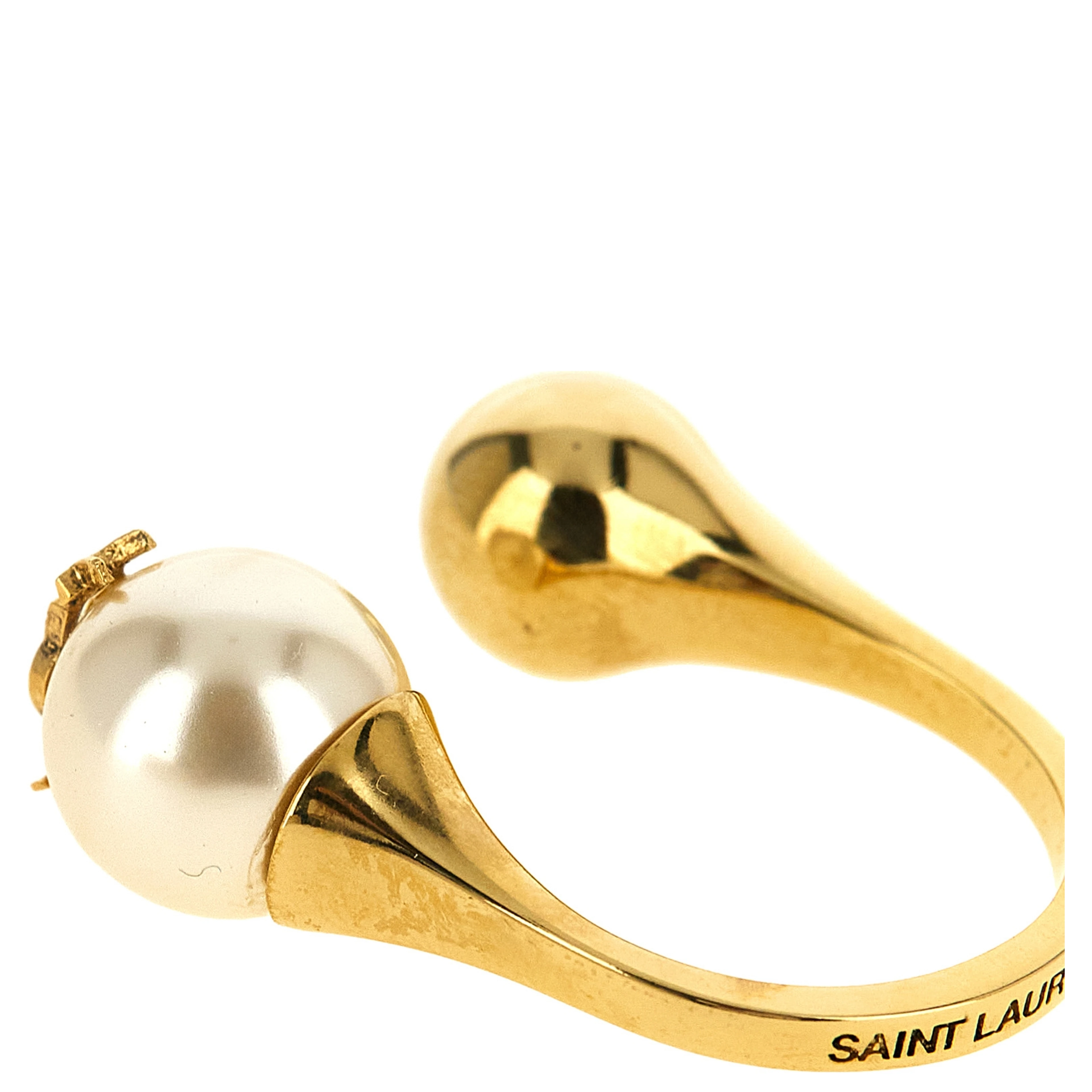 White Brass Ring
