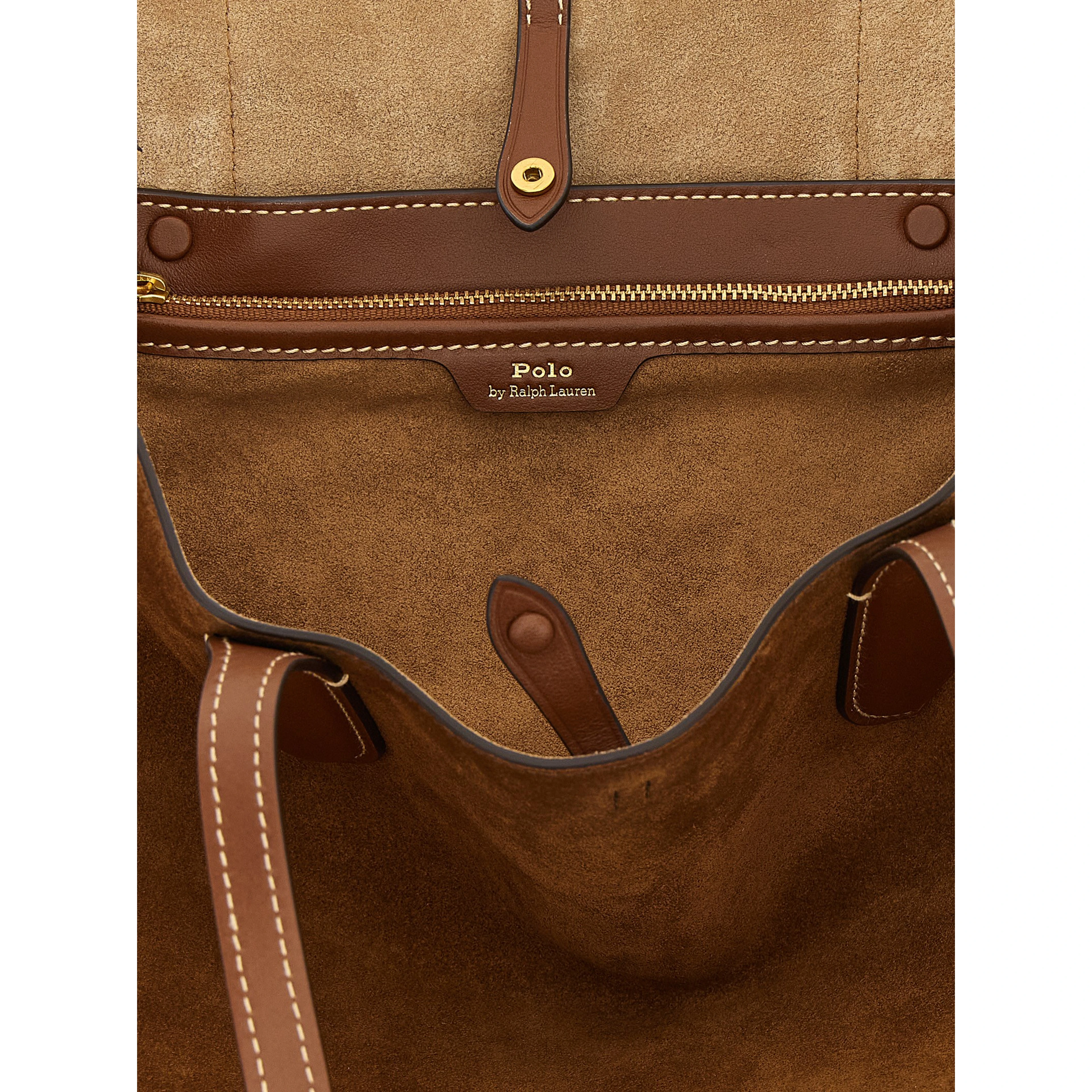 Brown Cowhide Shoulder Bag