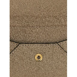 Beige Goatskin Cardholder