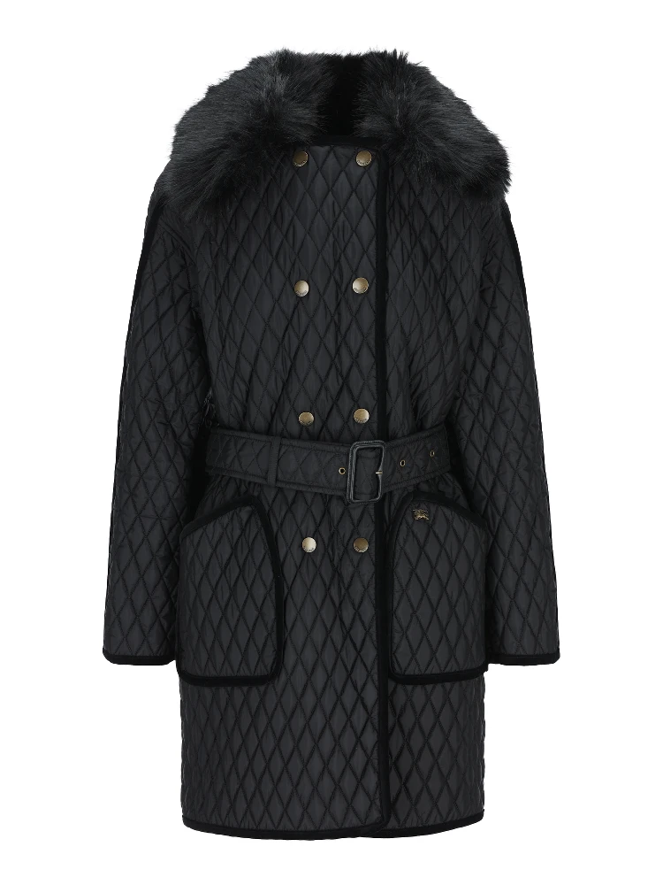 Burberry Coats Black