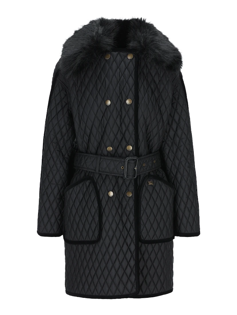 Burberry Coats Black