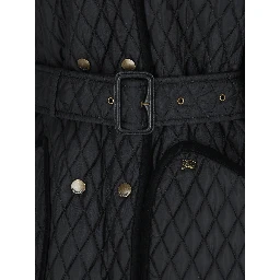 Burberry Coats Black