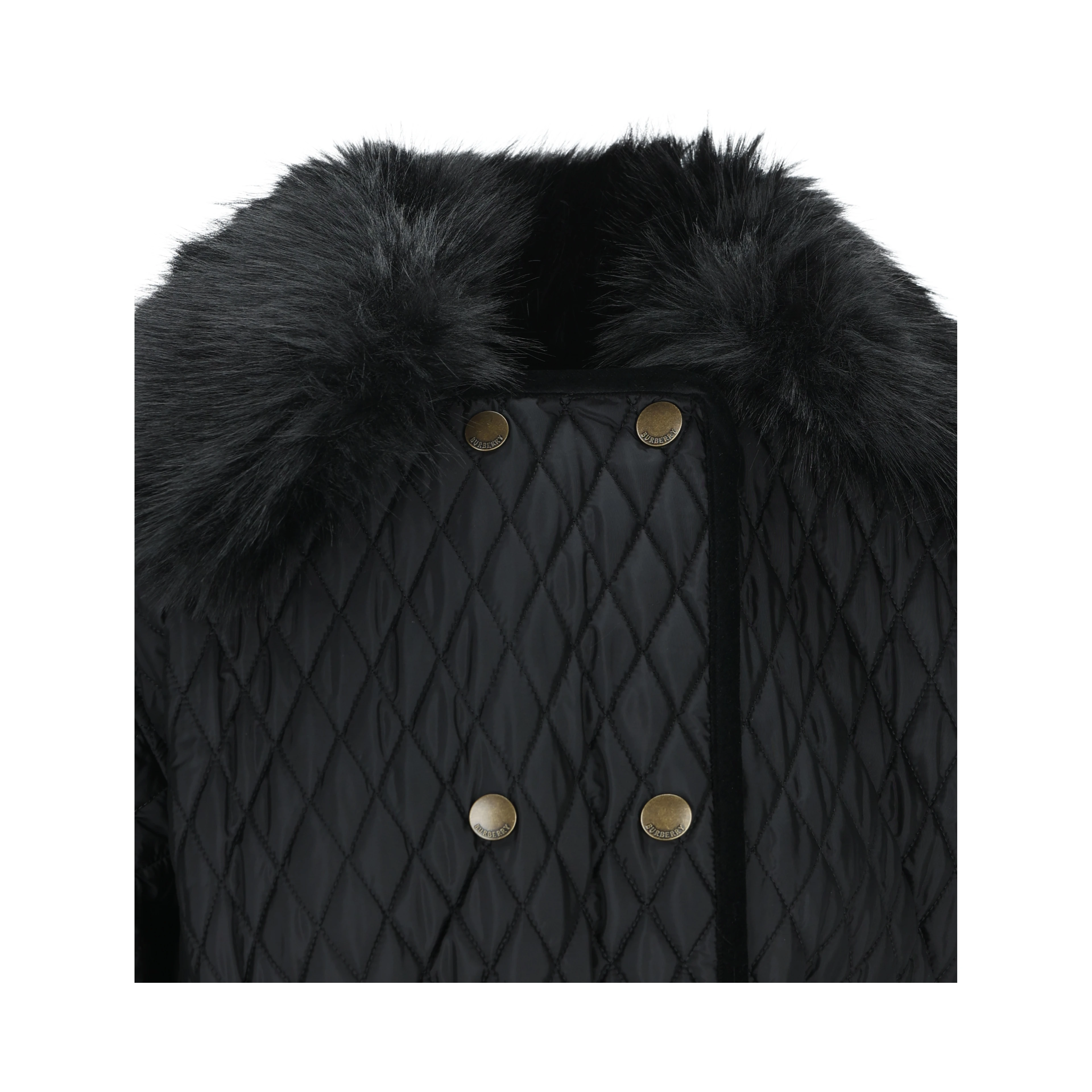 Burberry Coats Black