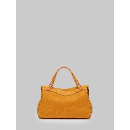Postina bag S Jones Nabuk in Brown Brandy