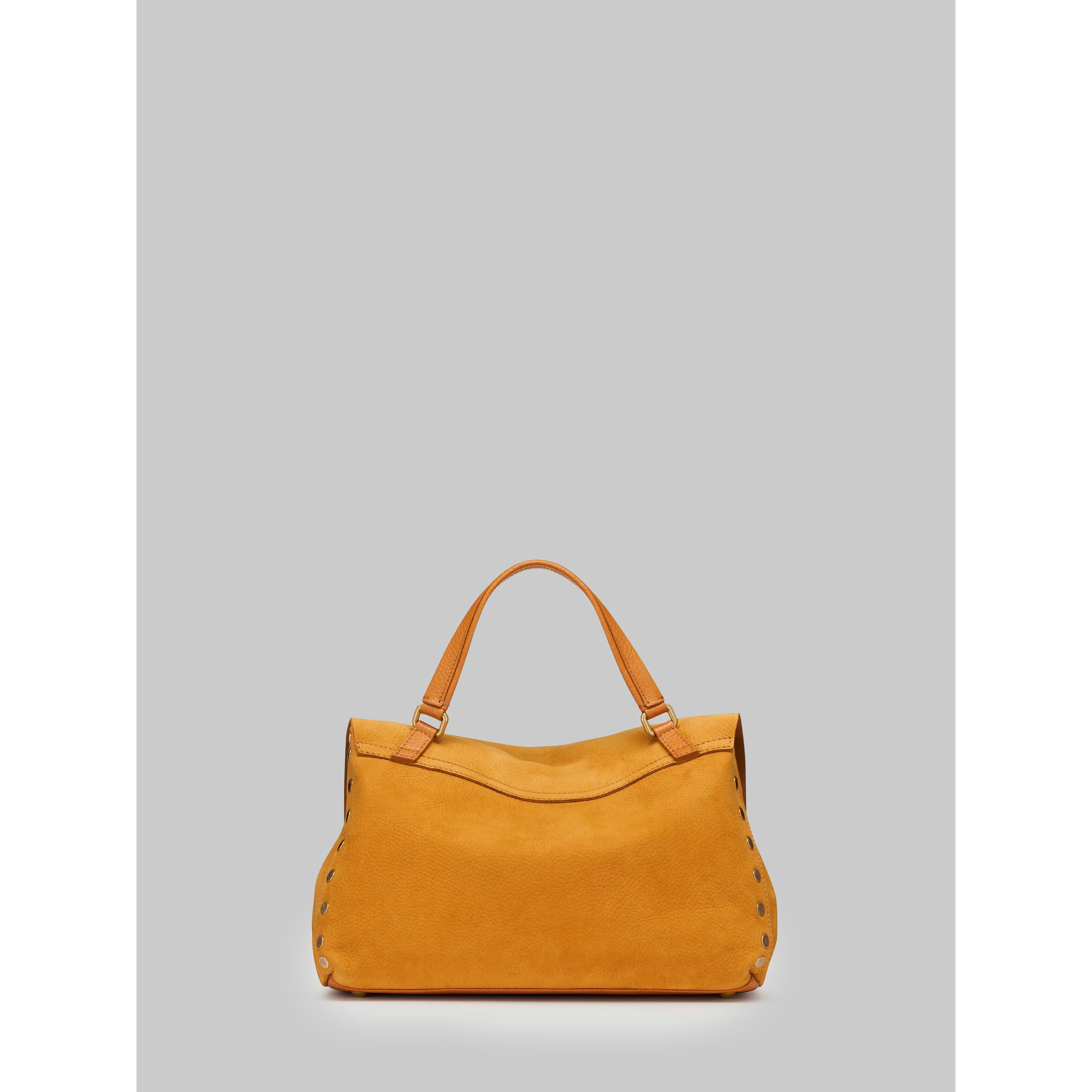 Postina bag S Jones Nabuk in Brown Brandy