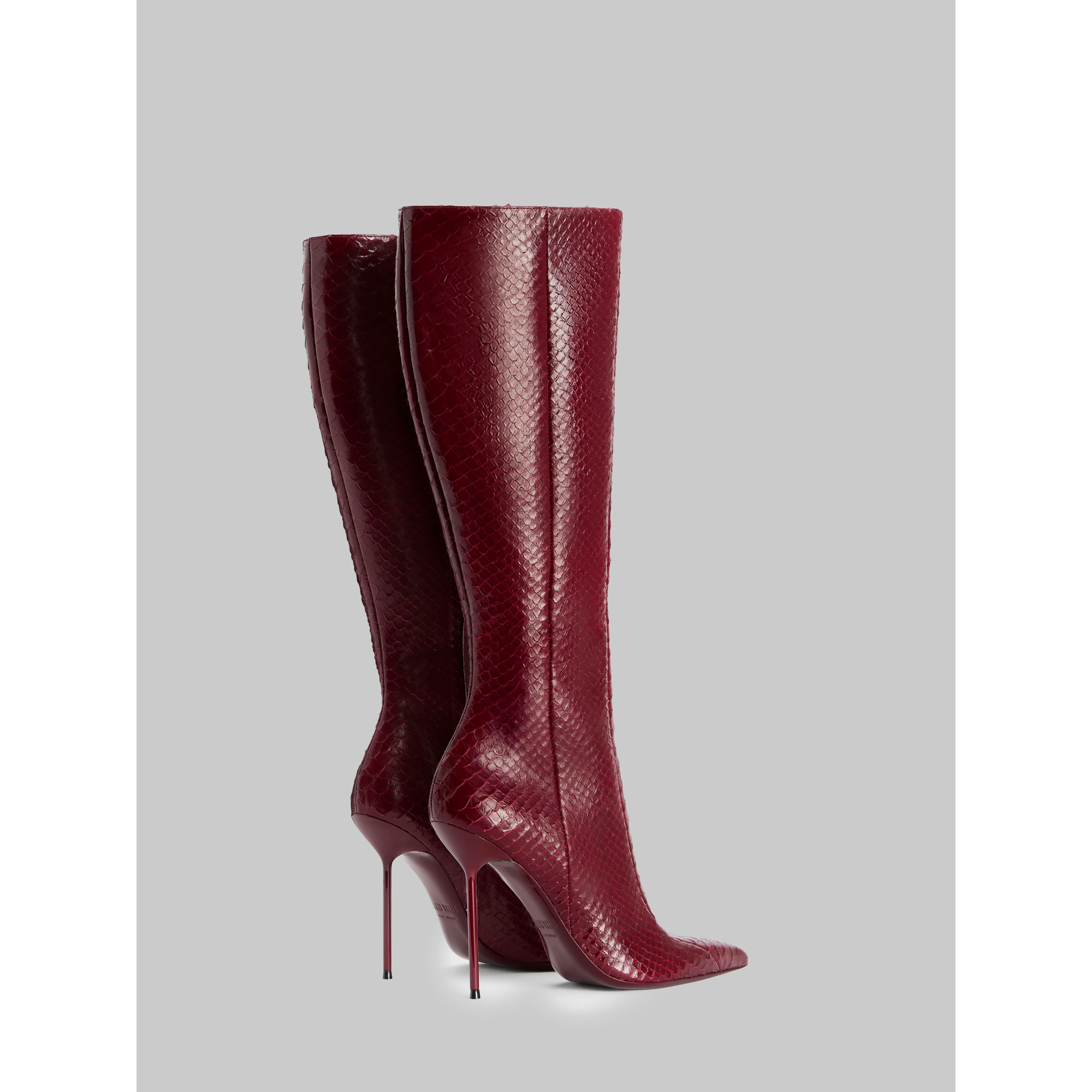 Lidia 105 Deep Red boots