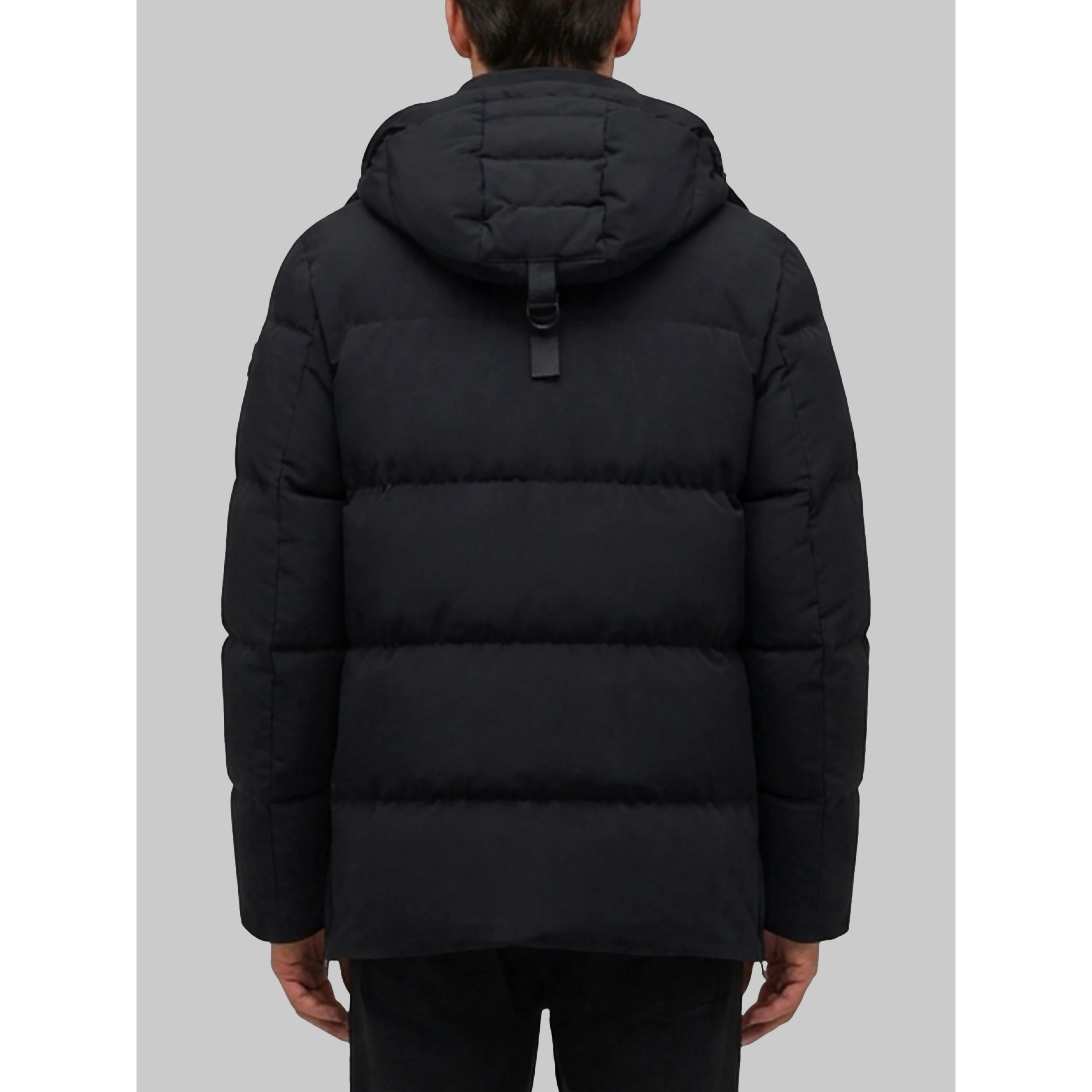 Soho 3Q black down jacket