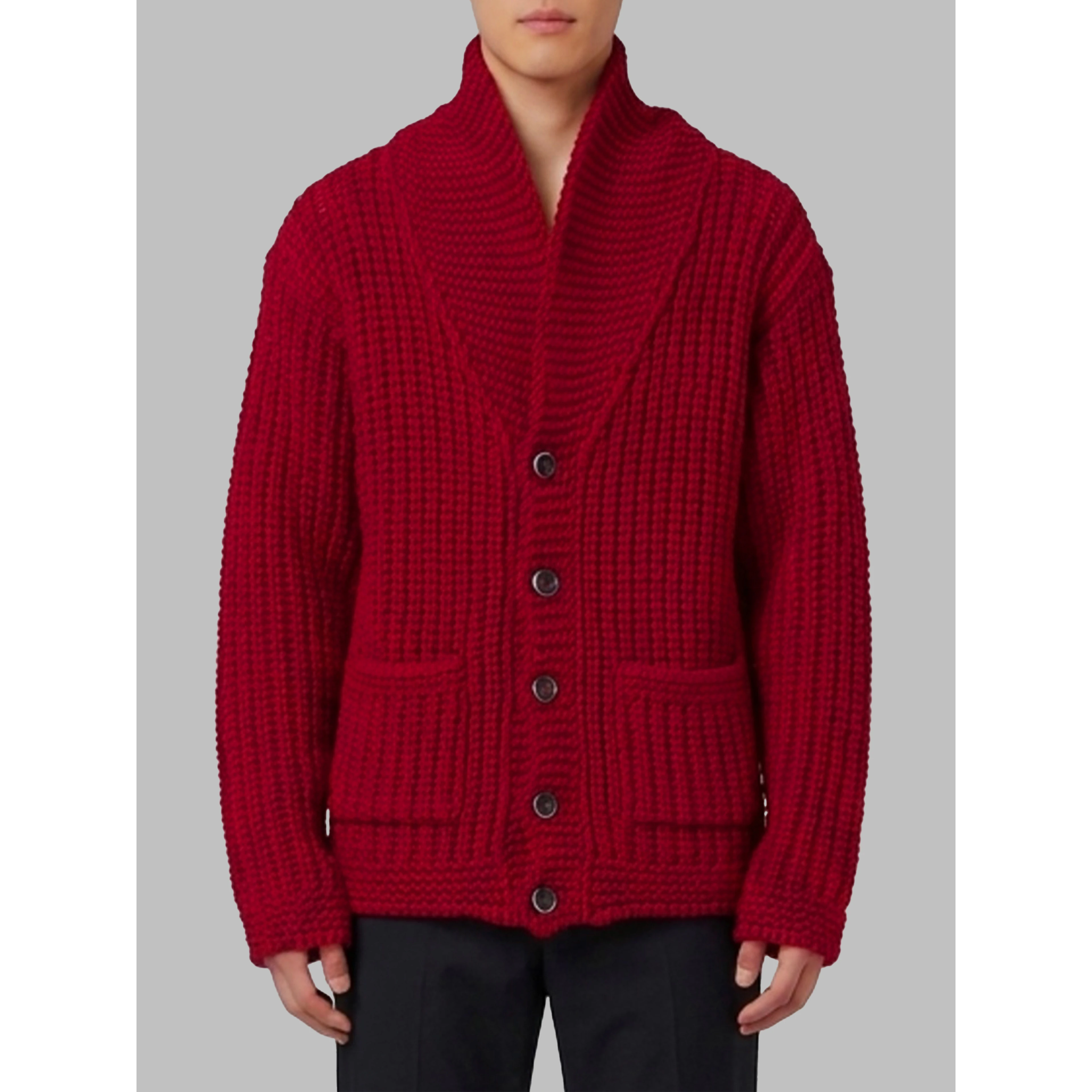 Cardigan Cavana Cota red