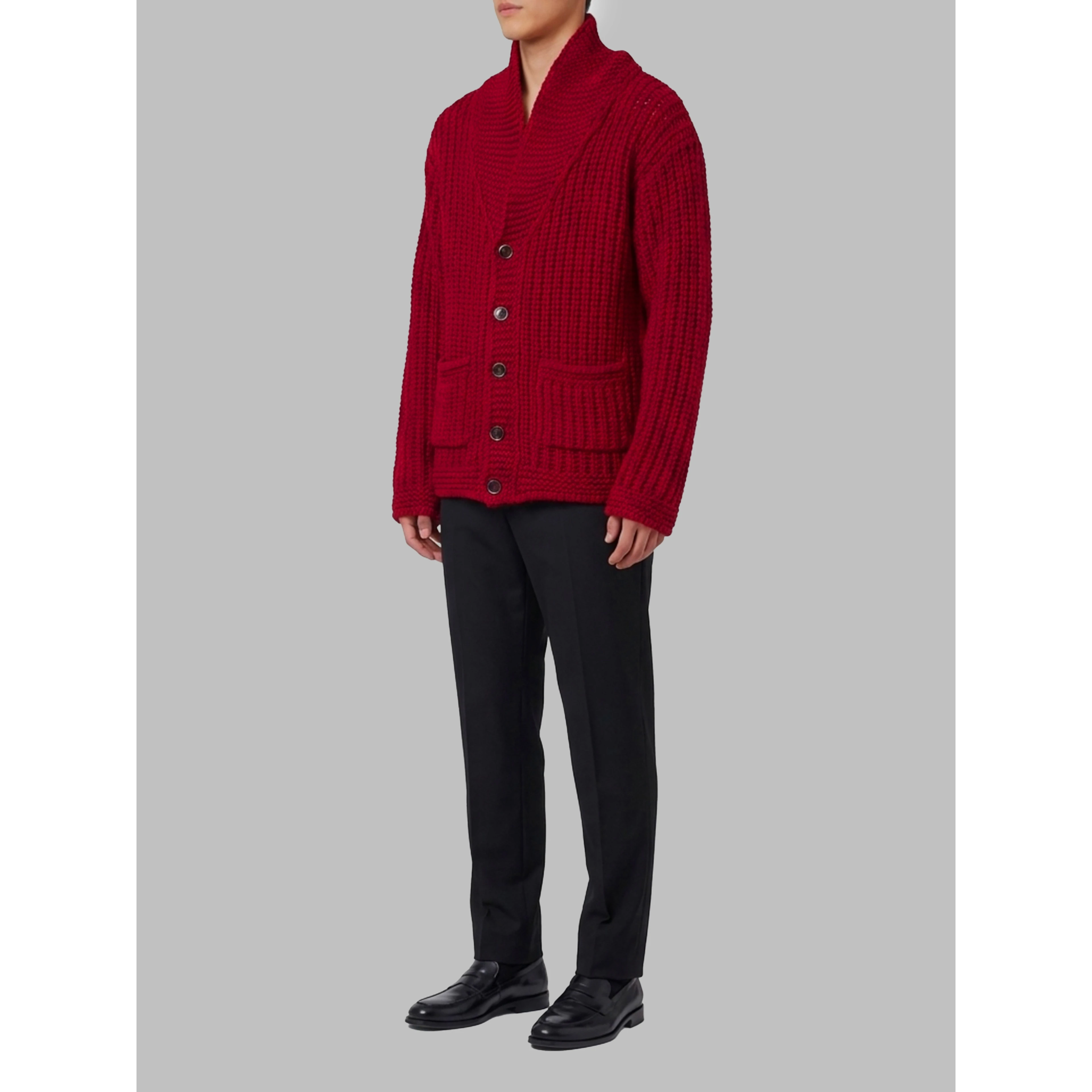 Cardigan Cavana Cota red
