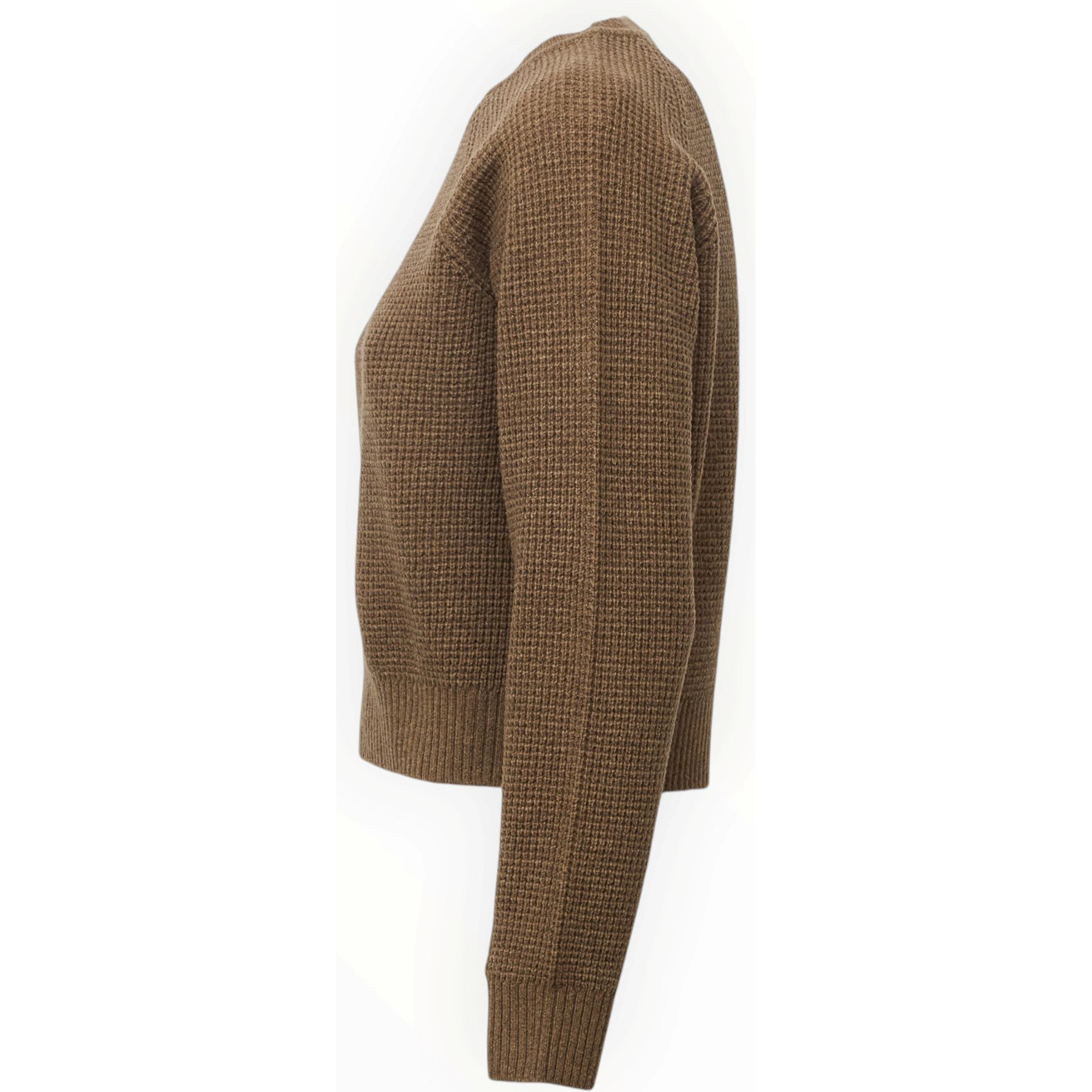 W'S Waffle Knit Merino Sweater