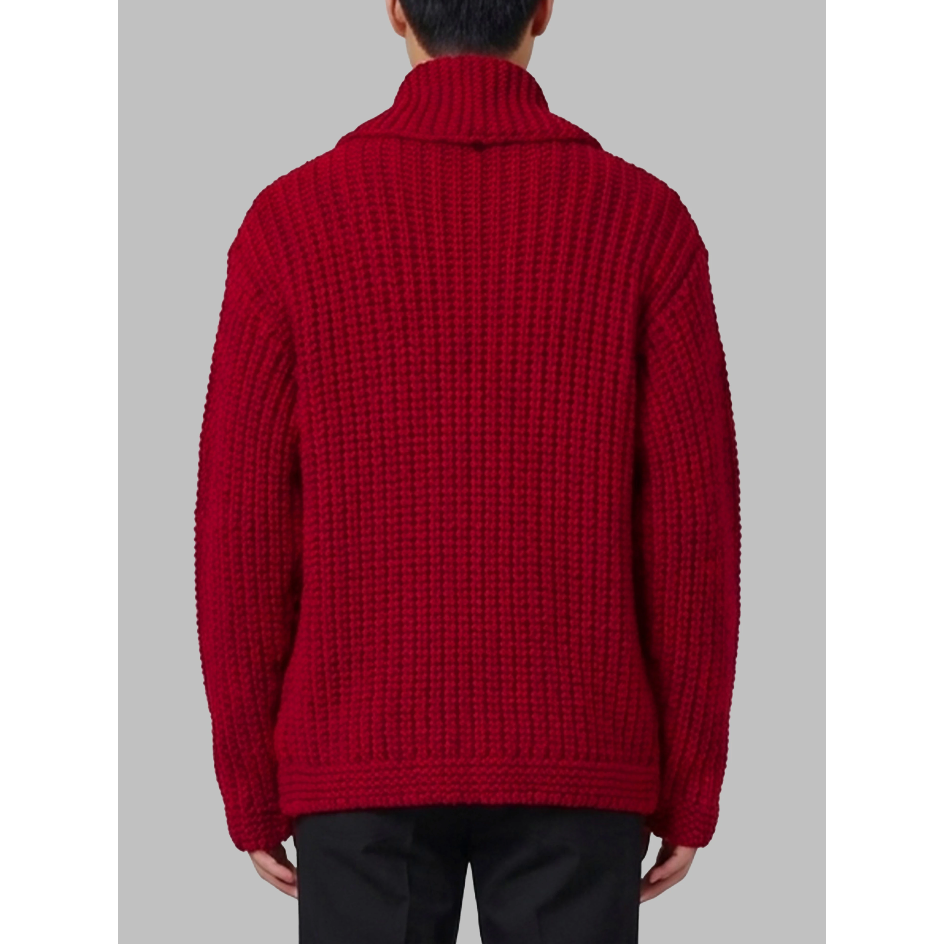 Cardigan Cavana Cota red