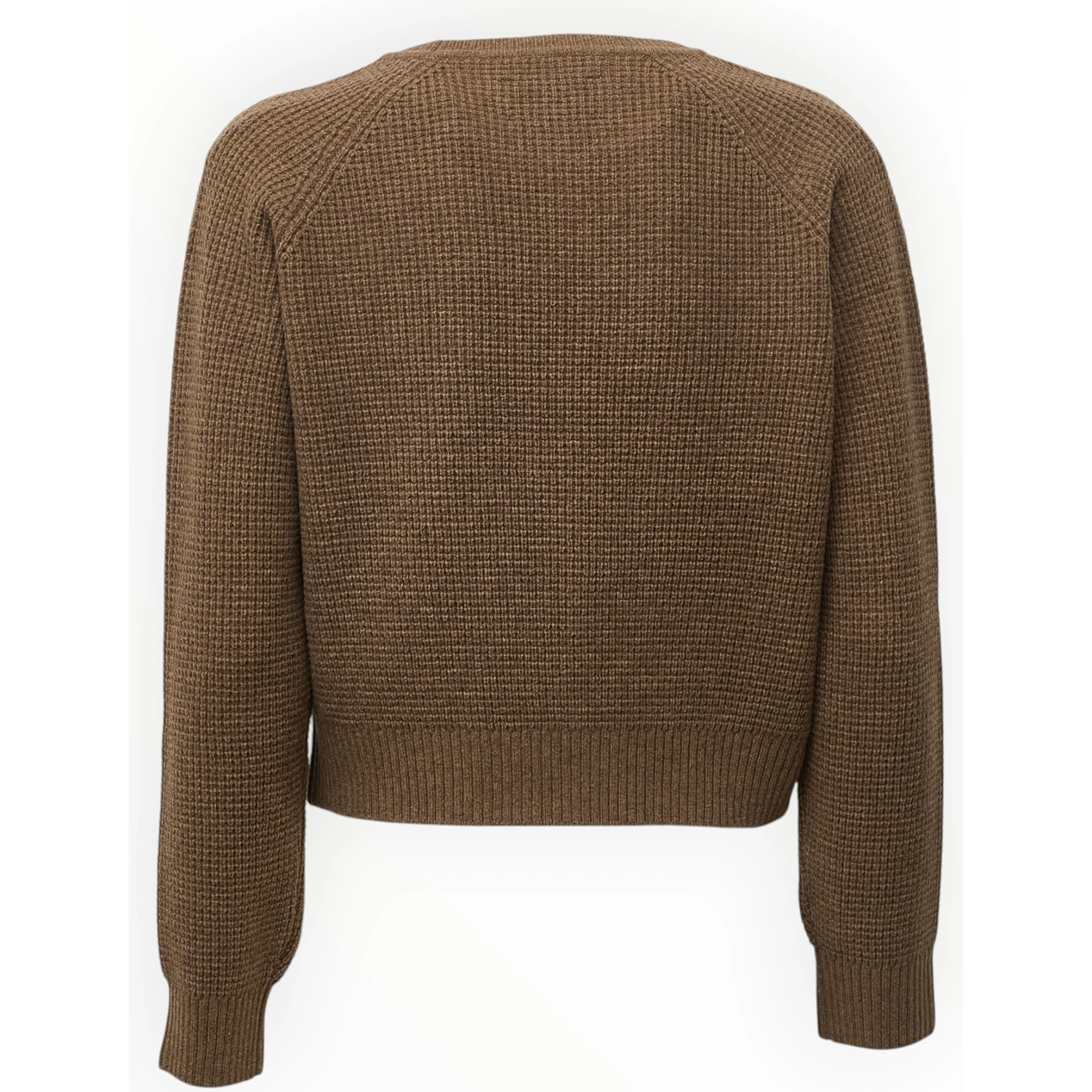 W'S Waffle Knit Merino Sweater