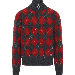 ZIPPED COLLAR SWEATER