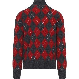 ZIPPED COLLAR SWEATER
