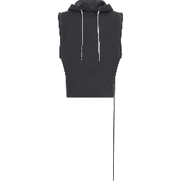 HOODED TUNIC SWEATSHIRT