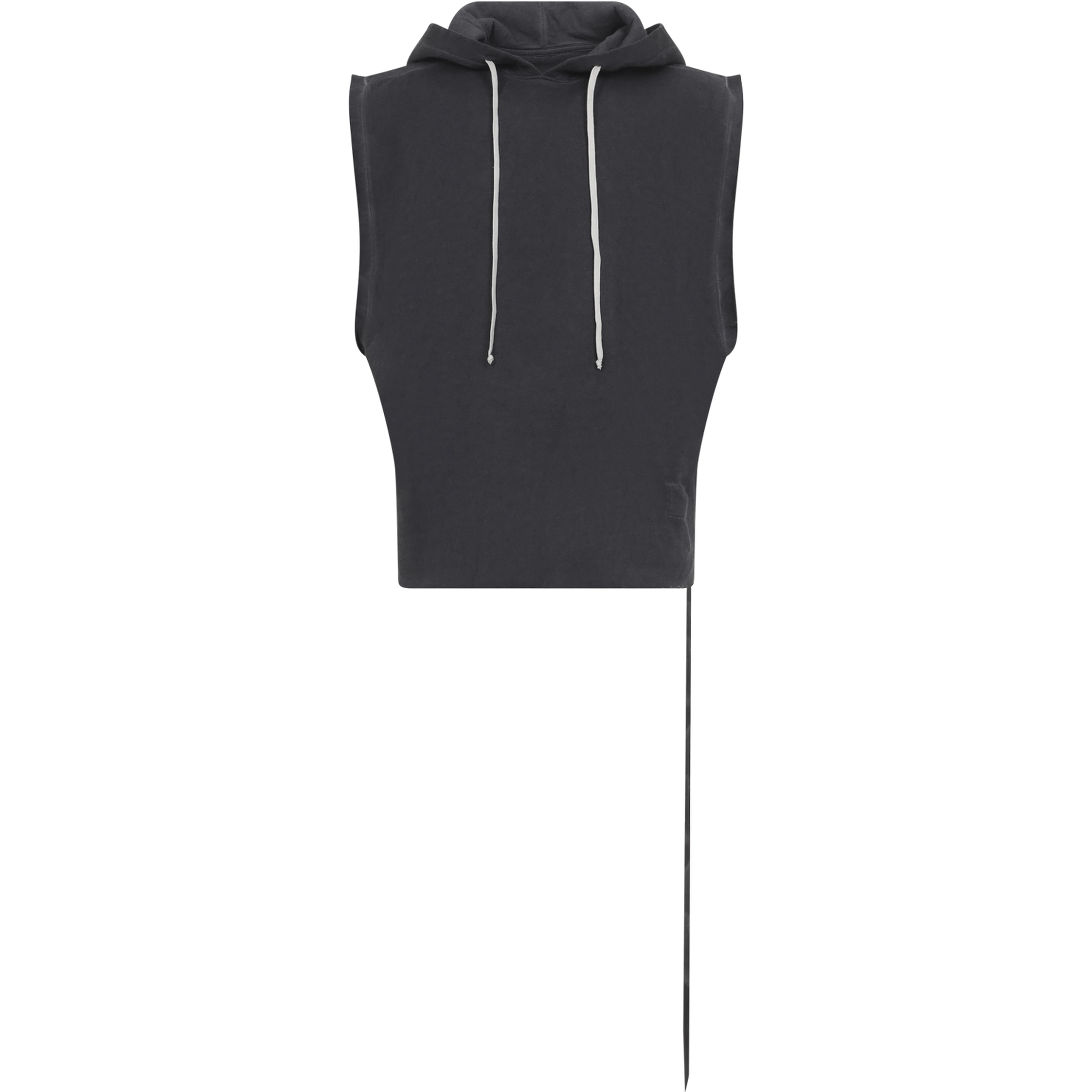 HOODED TUNIC SWEATSHIRT