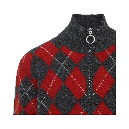ZIPPED COLLAR SWEATER
