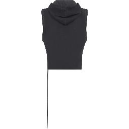 HOODED TUNIC SWEATSHIRT