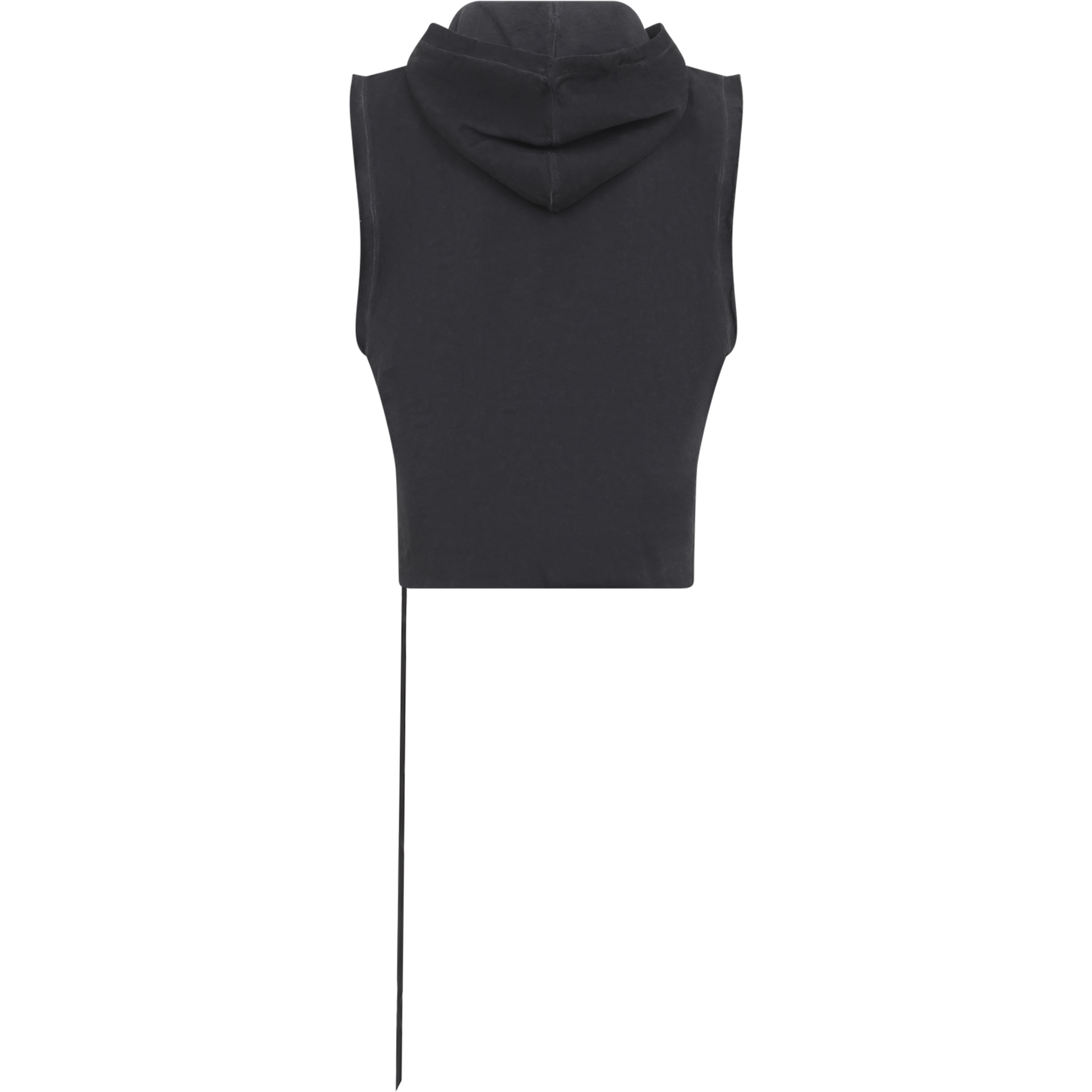 HOODED TUNIC SWEATSHIRT
