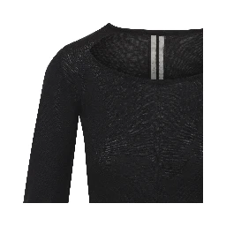 SLASHED CROPPED PULL T-SHIRT