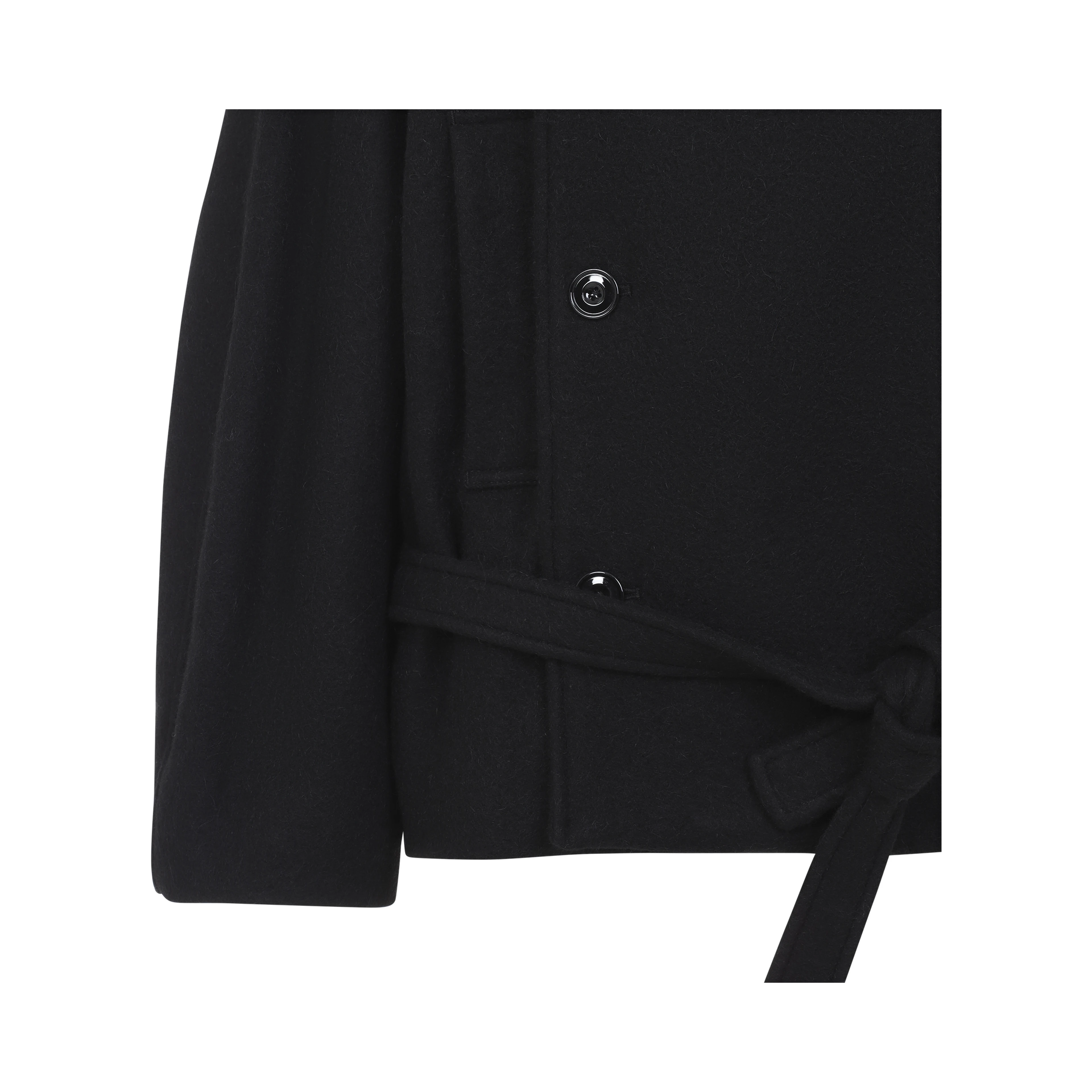 SHORT WRAP COAT