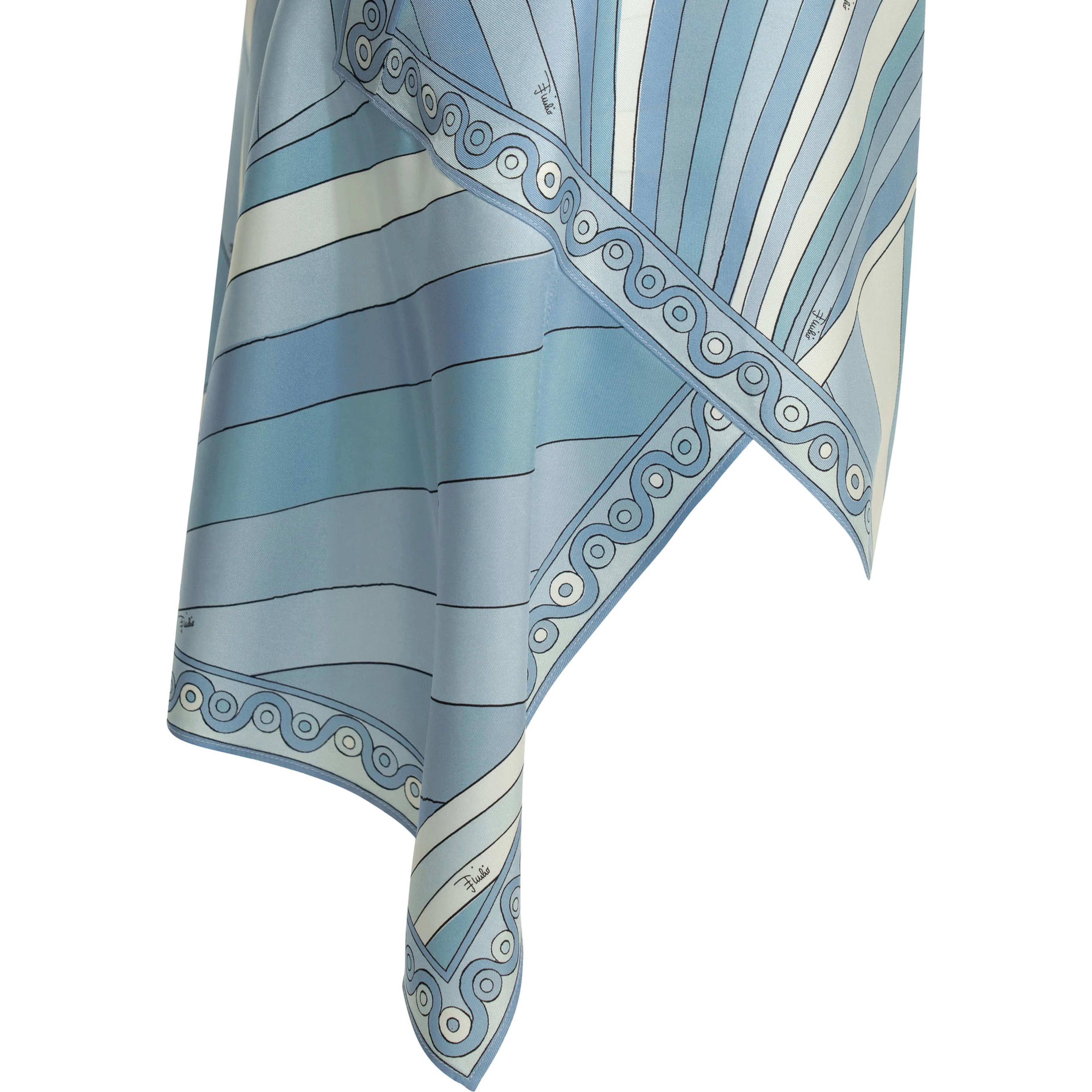 "Iride" Asymmetrical miniskirt