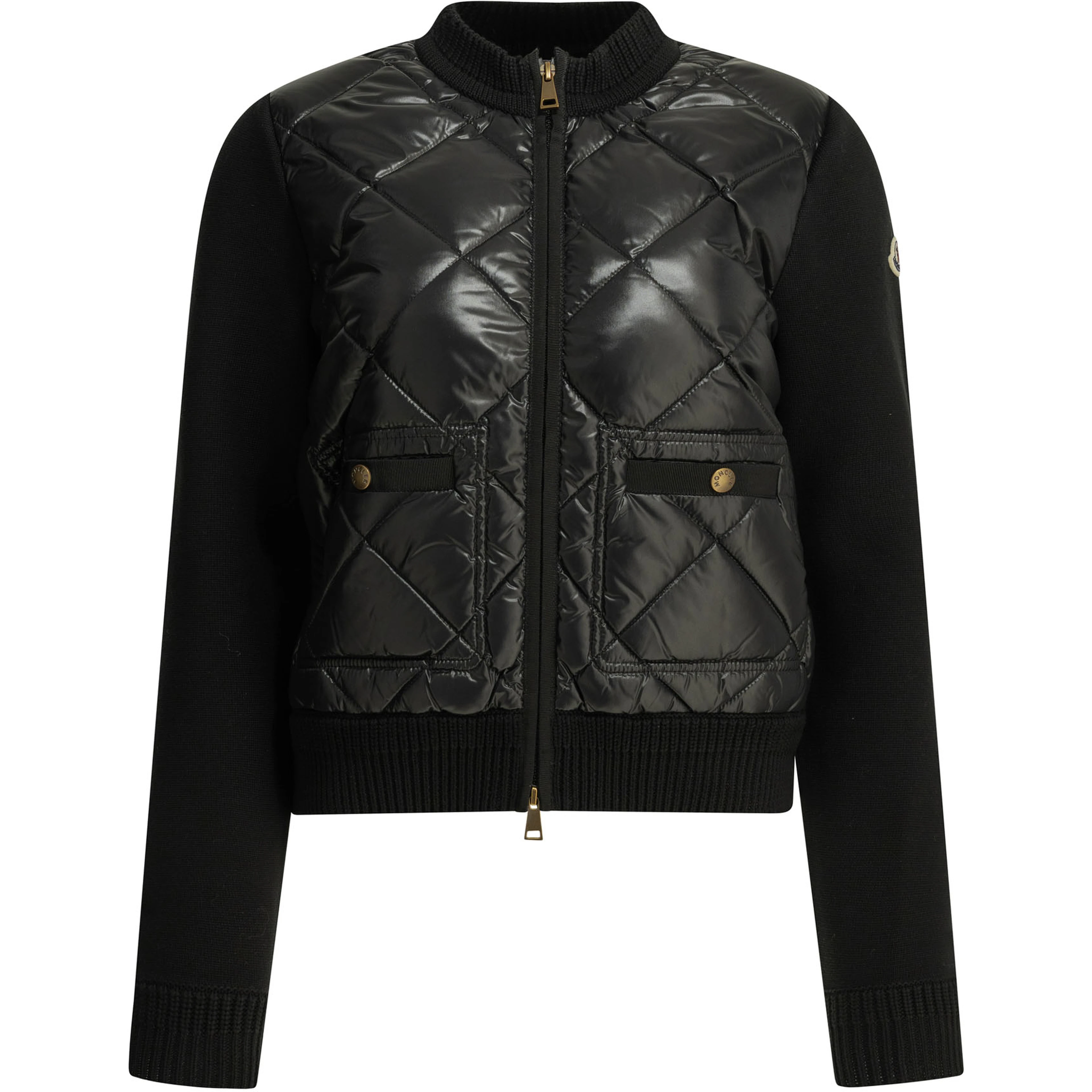 "Tricot" Zip-Up Cardigan