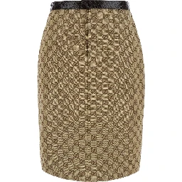 MINI DRESS HORSEBIT DETAILS