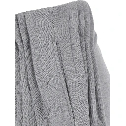 HAMESA Pants in gray Tech Fabric with unisex details