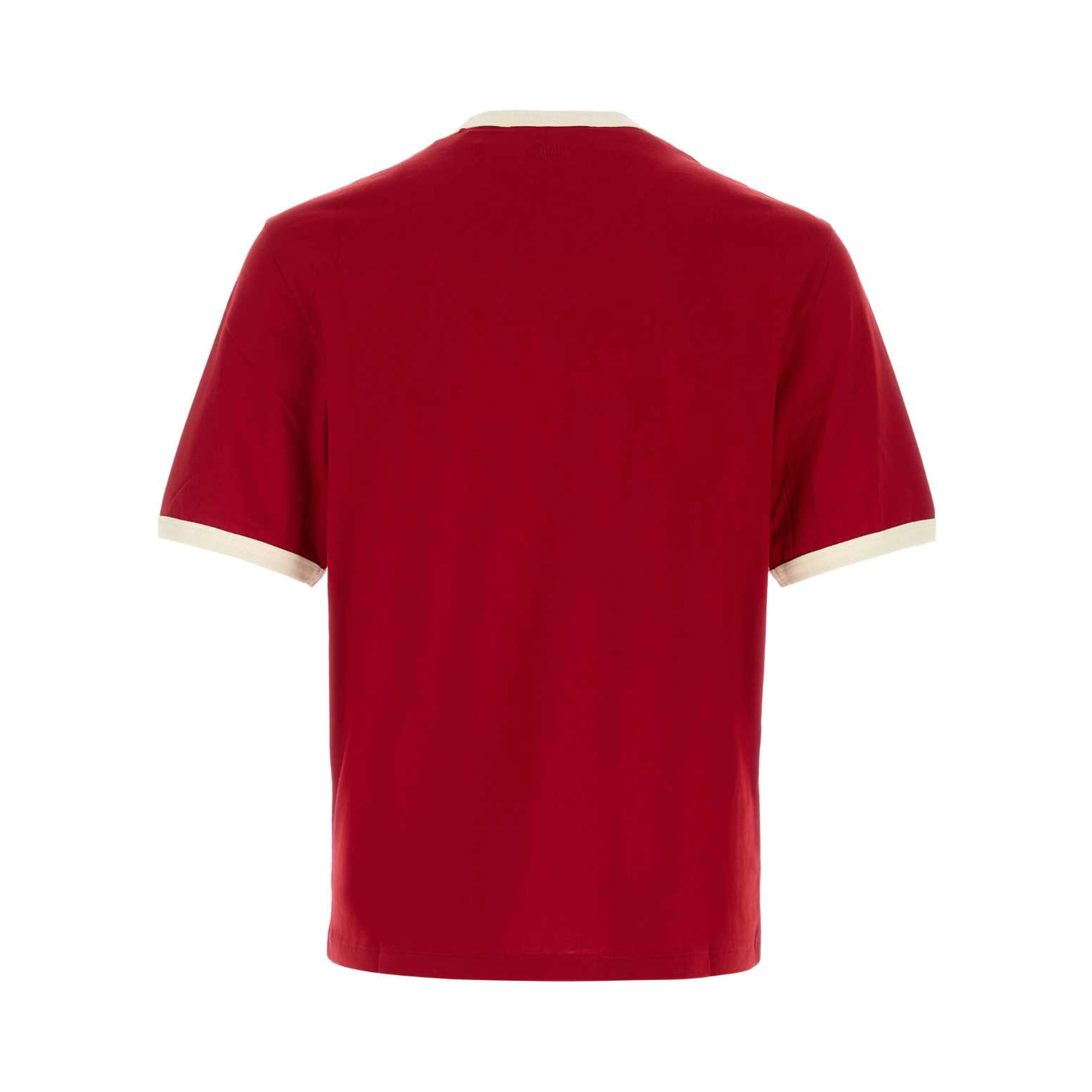QUOTA-BICOLORTSHIRTWITHOFFWHITEAMIDECOEUREMBROIDER