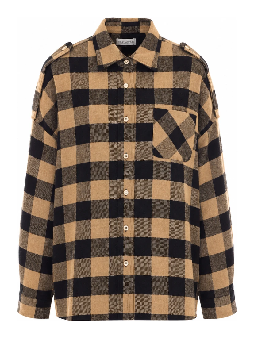 TRUE AVENUE Shirts Beige