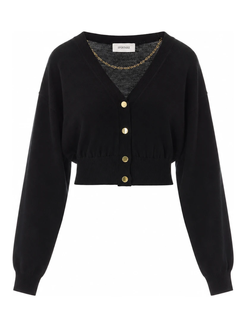 SportMax  Sweaters Black