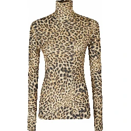 SLIM FIT LONG SLEEVE TURTLE TOP