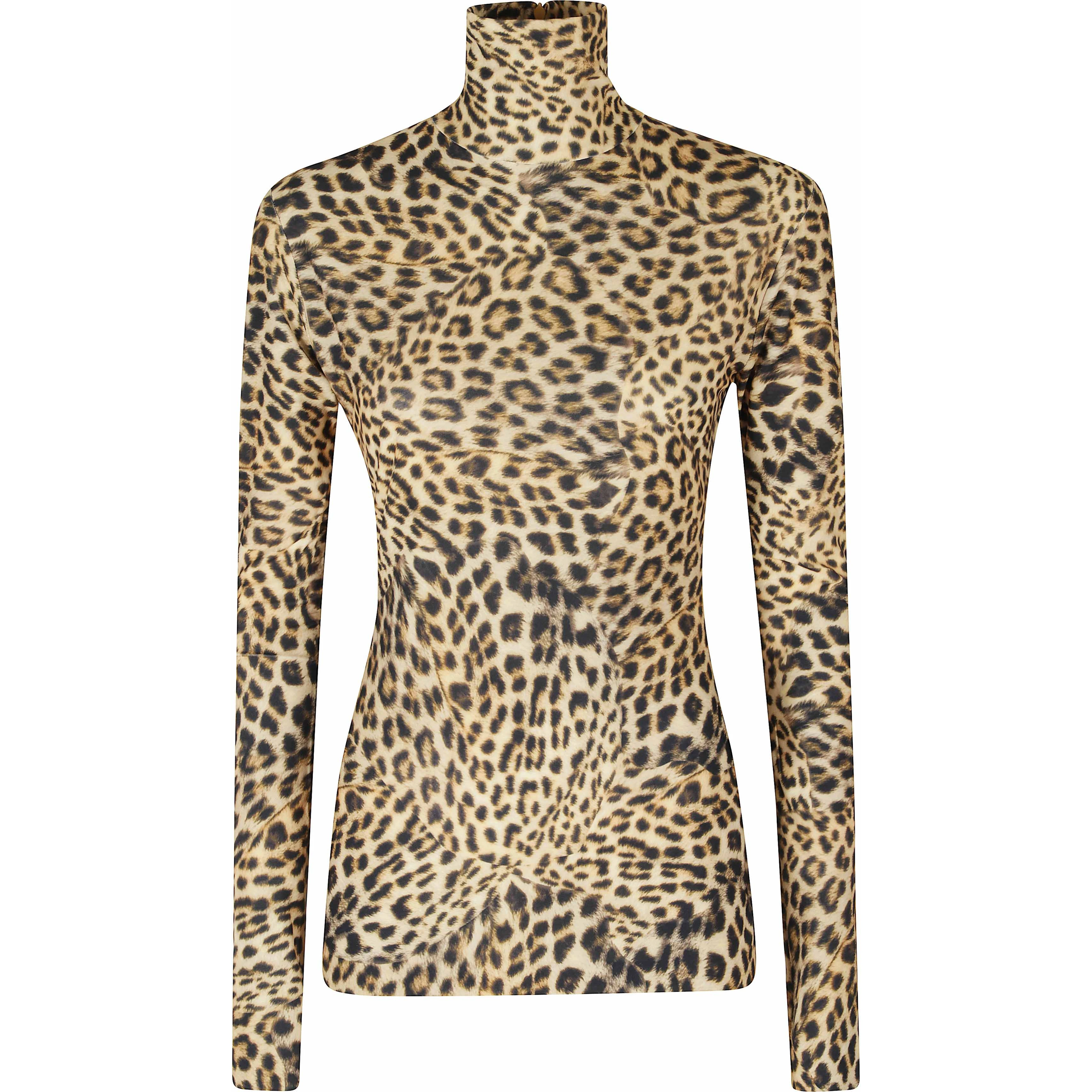 SLIM FIT LONG SLEEVE TURTLE TOP