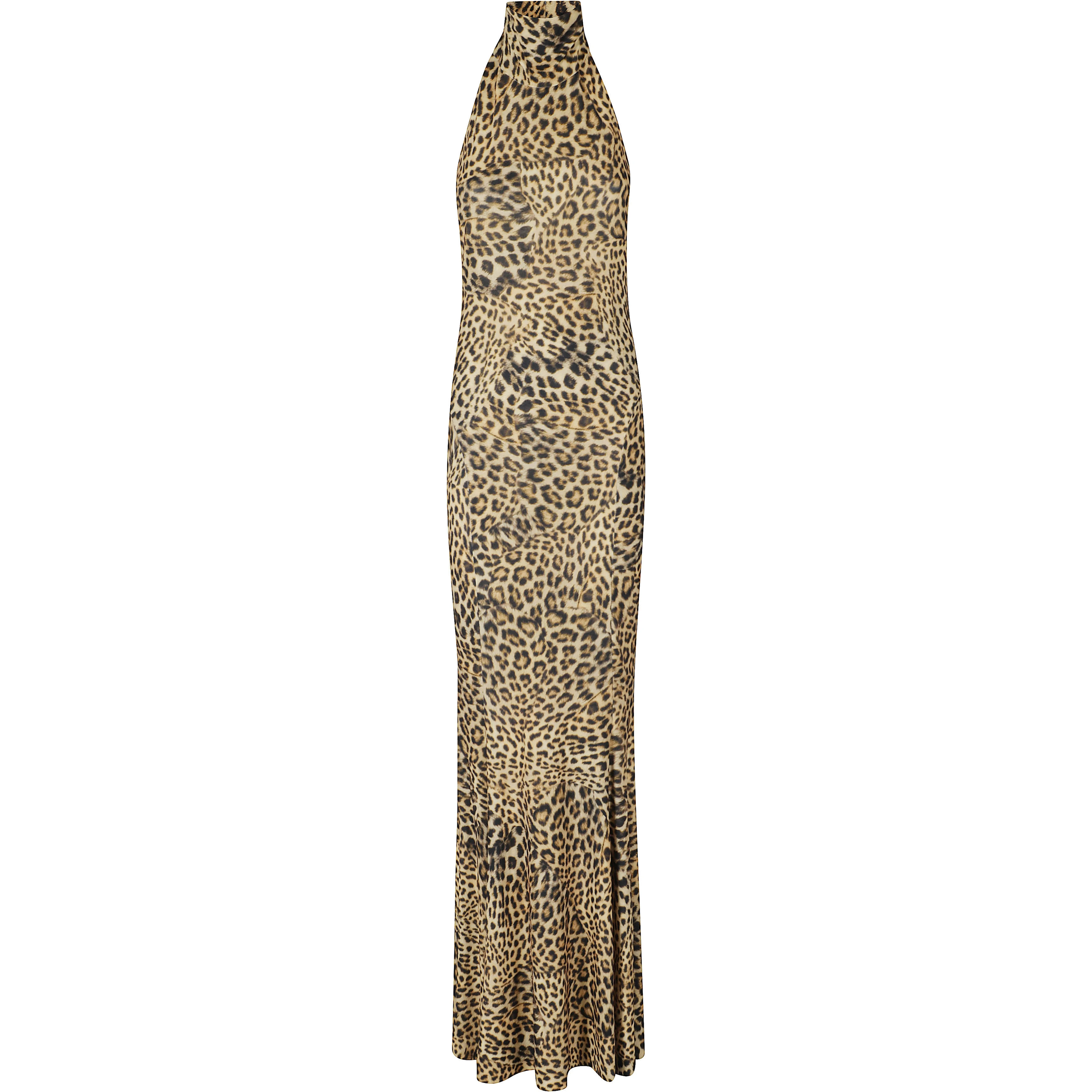 HALTER TURTLE FISHTAIL GOWN