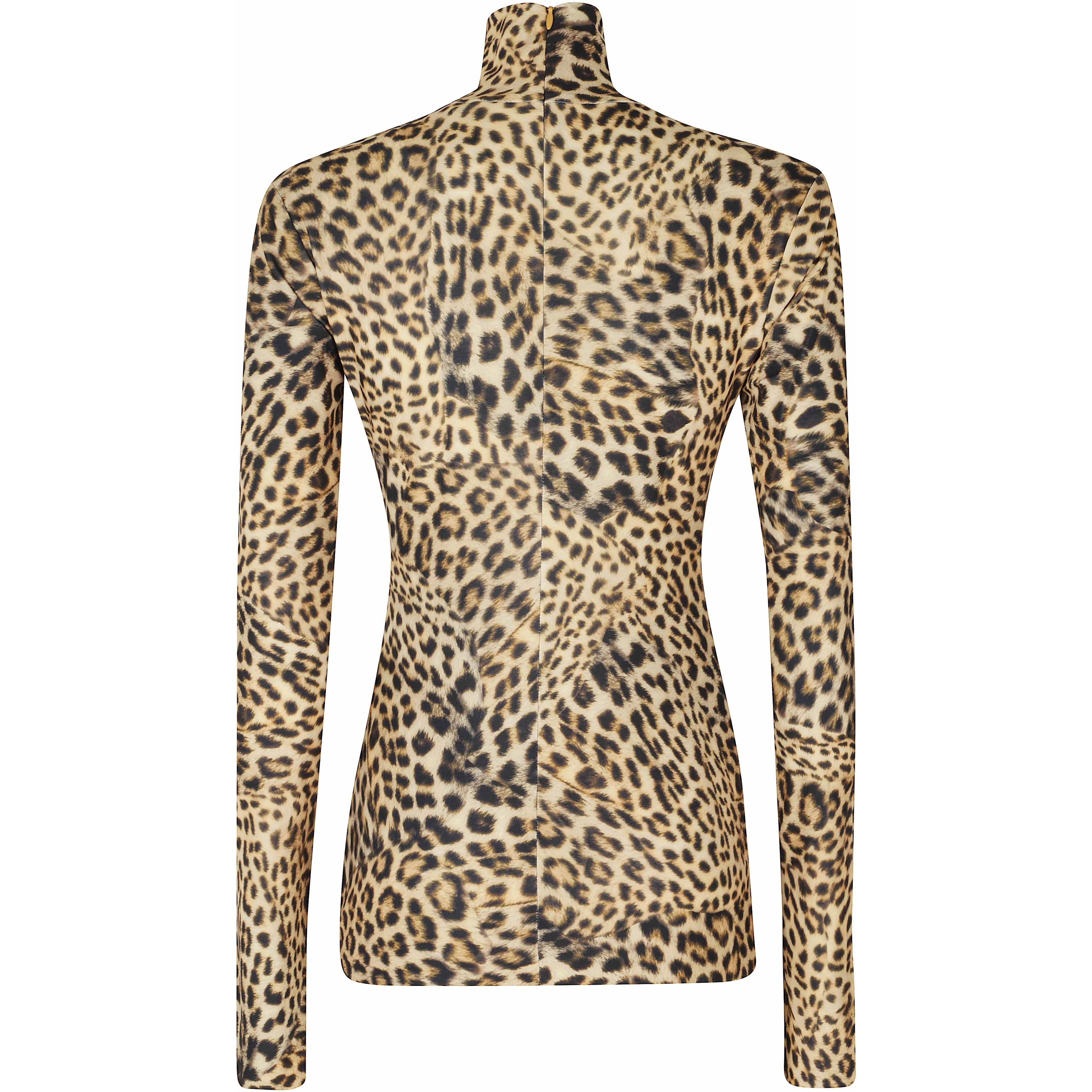 SLIM FIT LONG SLEEVE TURTLE TOP