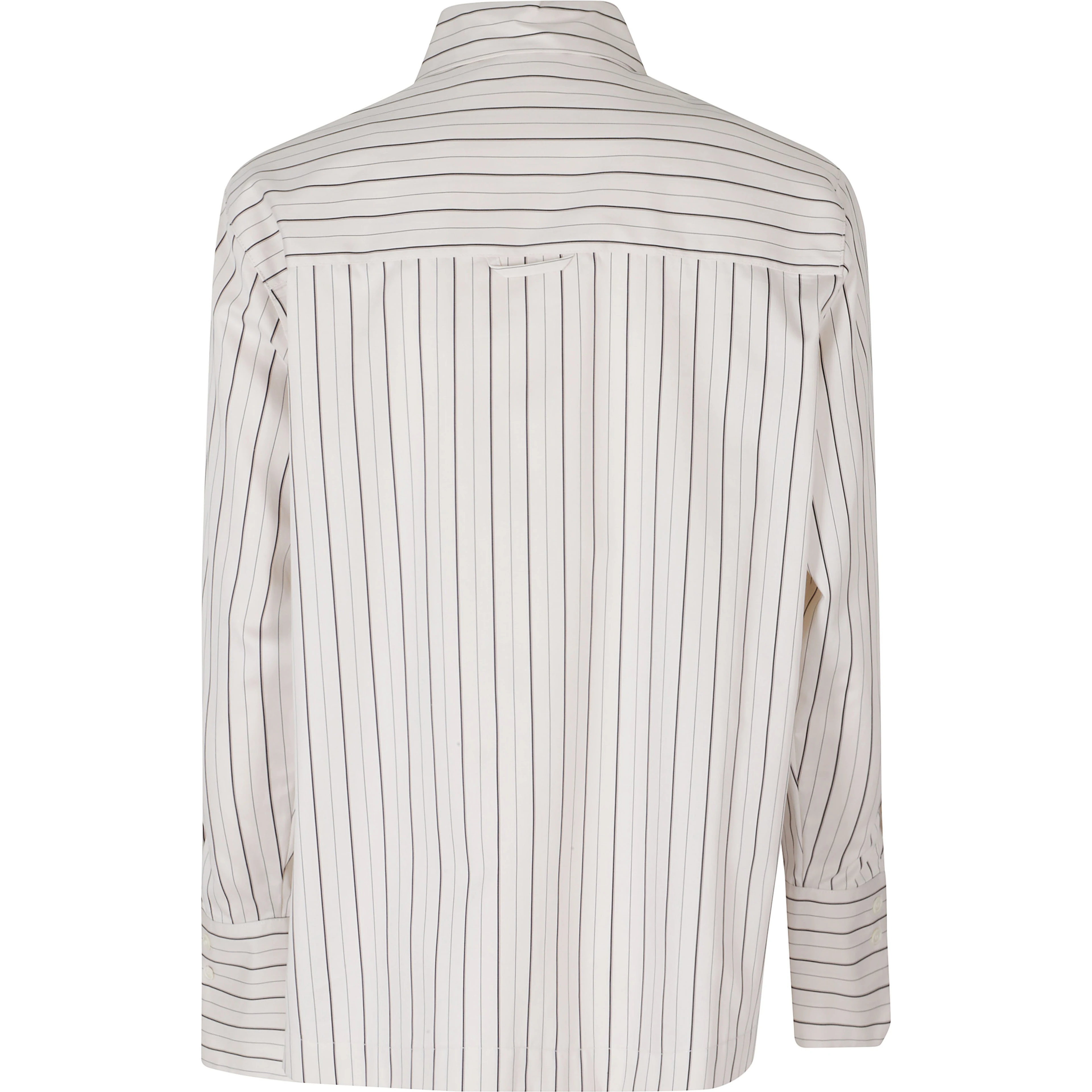 REGULAR FIT SLEEVED CROPPED SHIRT