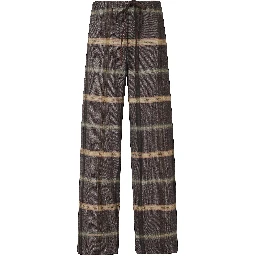 PANT MAXI CHECK AMPIO