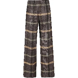 PANT MAXI CHECK AMPIO