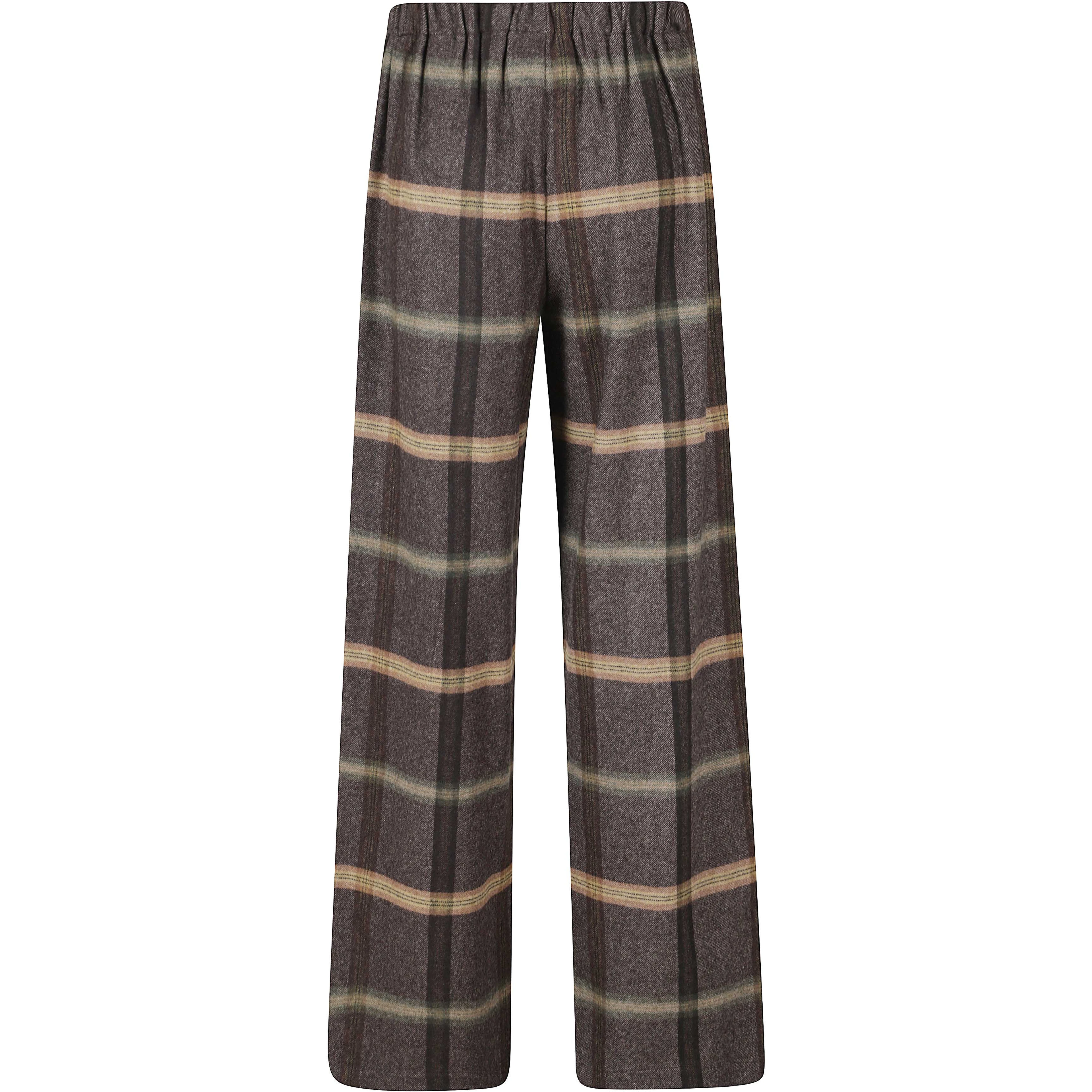 PANT MAXI CHECK AMPIO