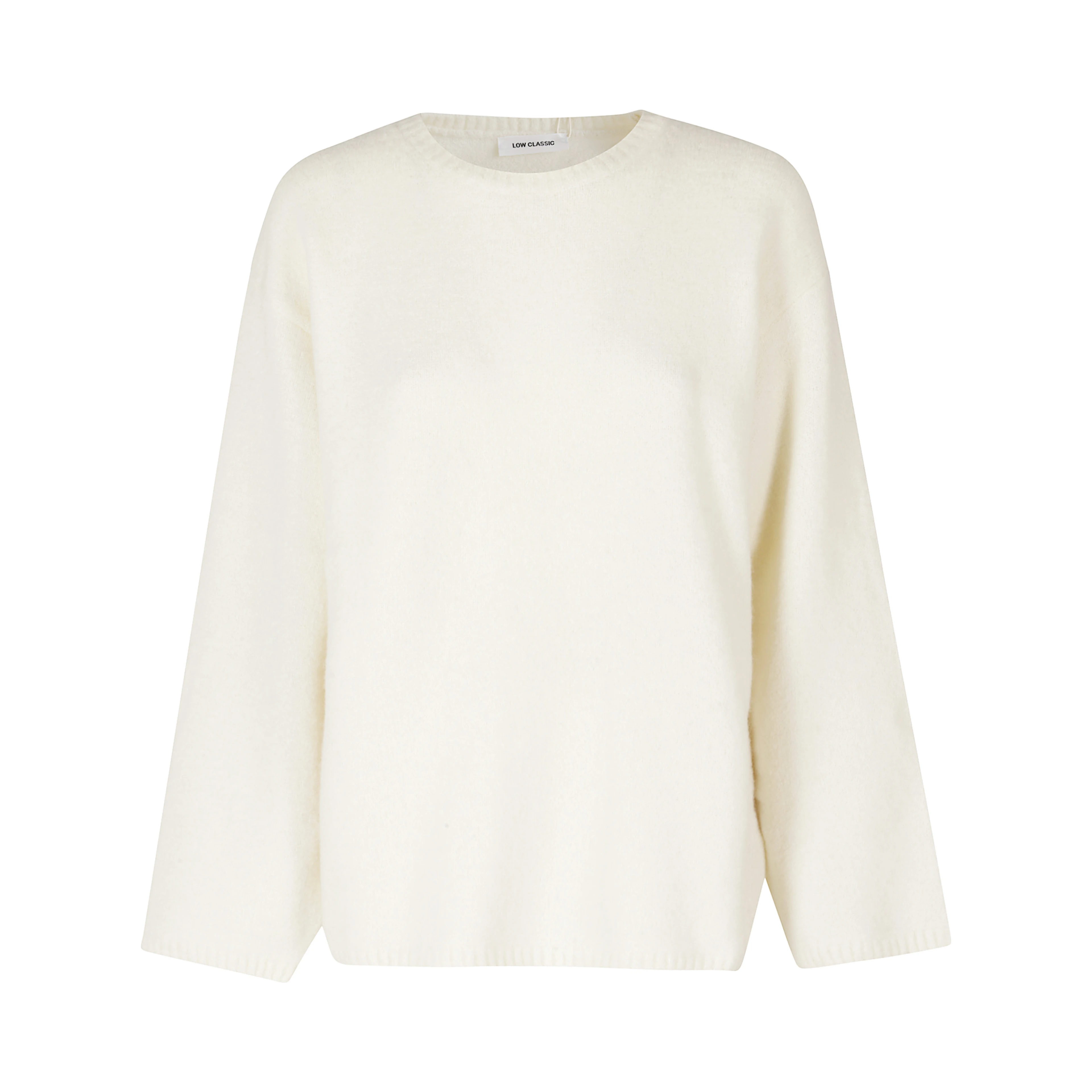 ROUND NECK WOOL PULLOVER