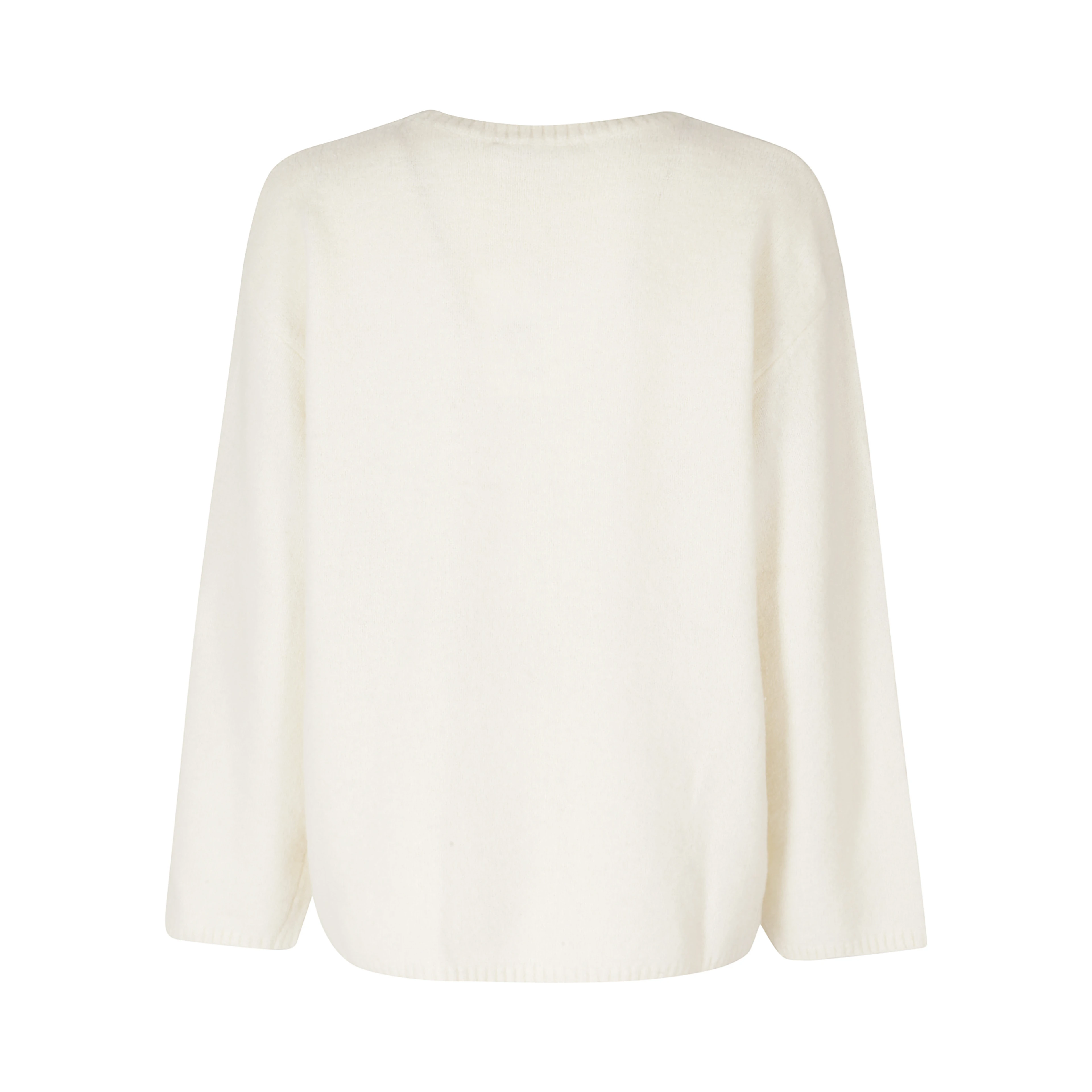 ROUND NECK WOOL PULLOVER